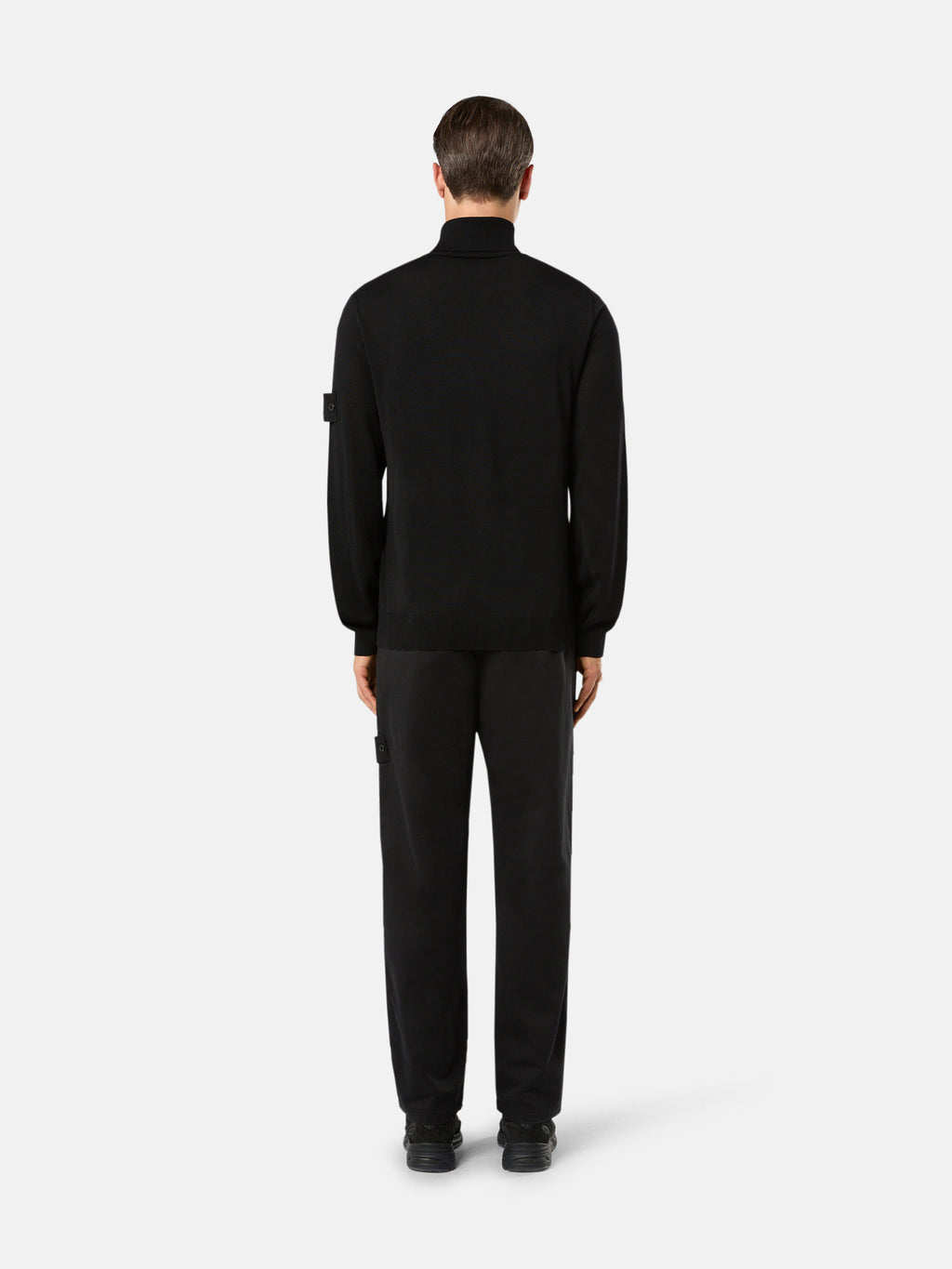 337F6 STRETCH COTTON WOOL SATIN_STONE ISLAND GHOST