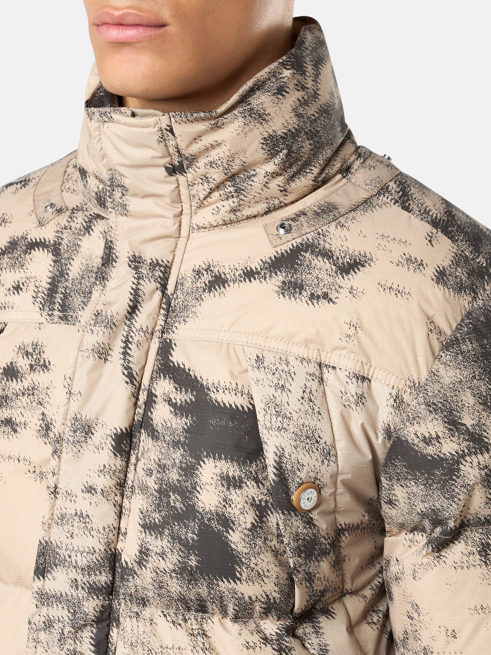 462E1 CAMOUFLAGE NYLON REP ICE JACKET