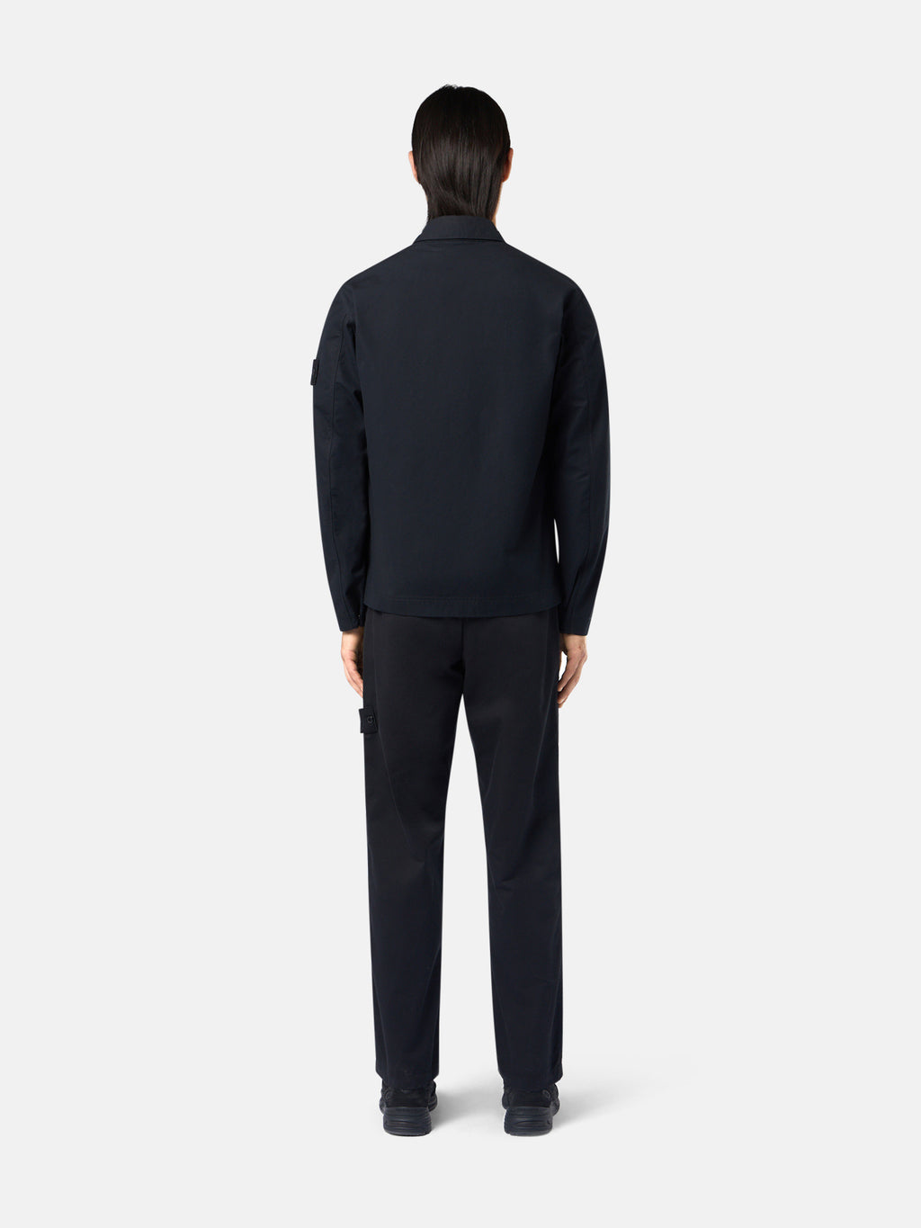 107F1 WEATHERPROOF COTTON CANVAS_STONE ISLAND GHOST