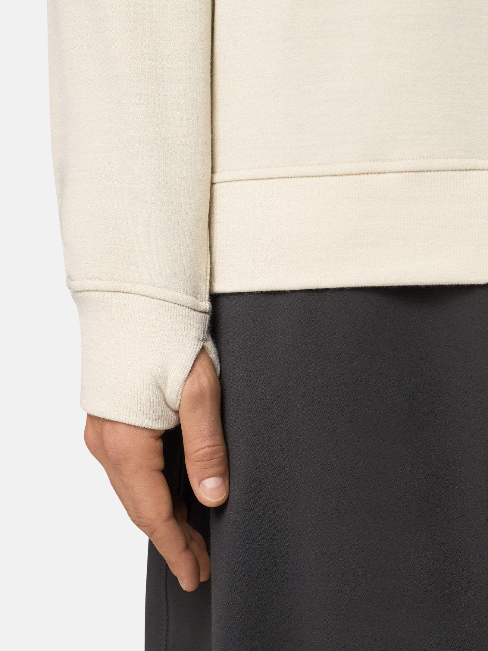 623G5 LIGHT STRETCH WOOL COTTON FLEECE_STONE ISLAND STELLINA
