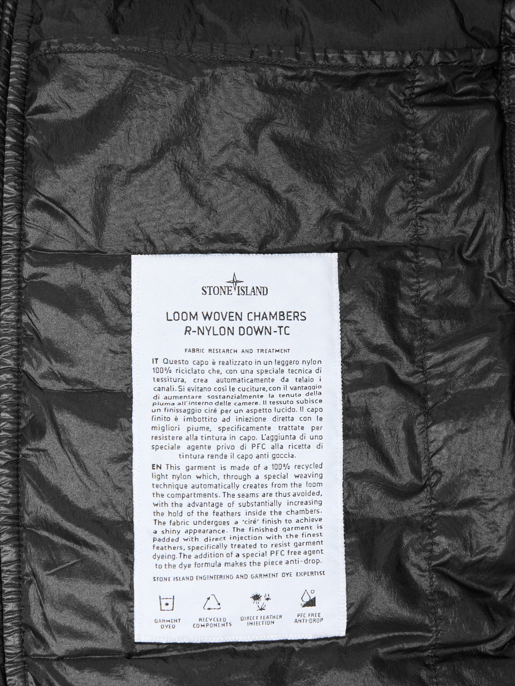 G0724 RECYCLED NYLON DOWN-TC